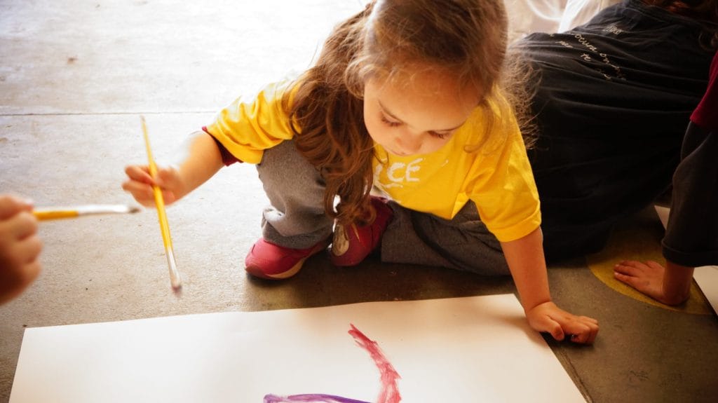 Pintar com Aquarela - Notícias de Turma Escola Grace