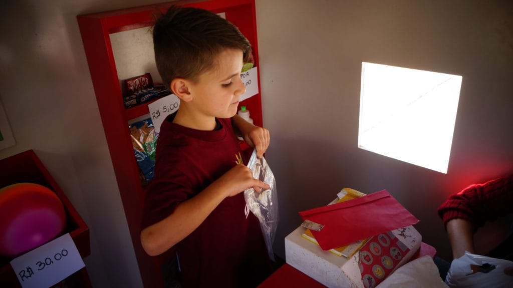 Dia de Compras na Gracetown - Notícias de Turma Escola Grace