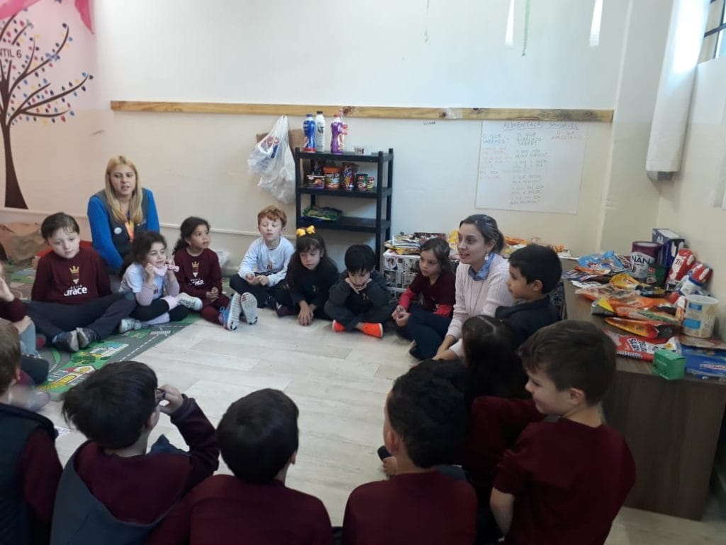 alimentação saudável para crianças